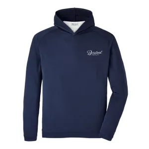 Peter Millar x Barstool Golf Script Pine Performance Hoodie - Stylish, Comfortable, and High-Performance Sweatshirt for Golf Enthusiasts