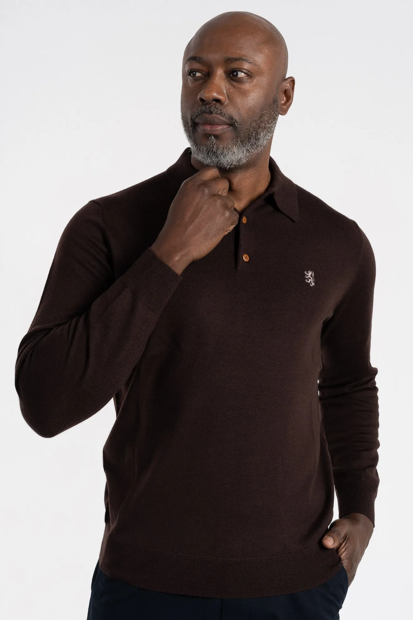 Pringle Merino Knitwear Brown