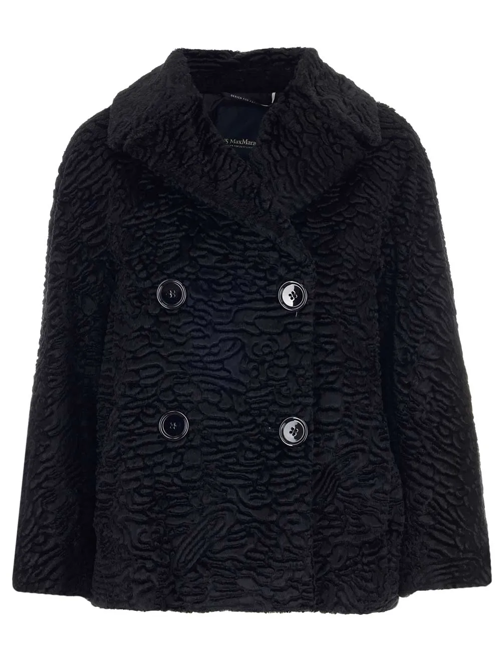 'S Max Mara Double Breasted Peacoat