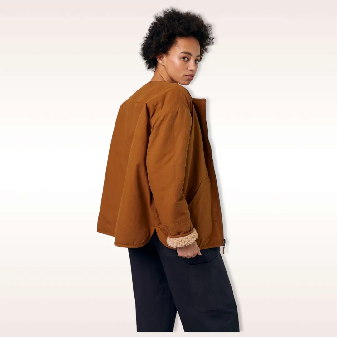 Sideline Arc Coat Natural