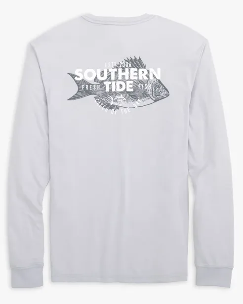 Southern Tide Catch of The Day Long Sleeve Tee