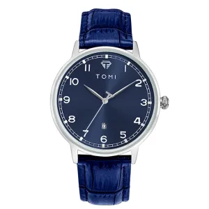 Unisex TOMI T-108 Calendar Dial Quartz Watch - Date Feature