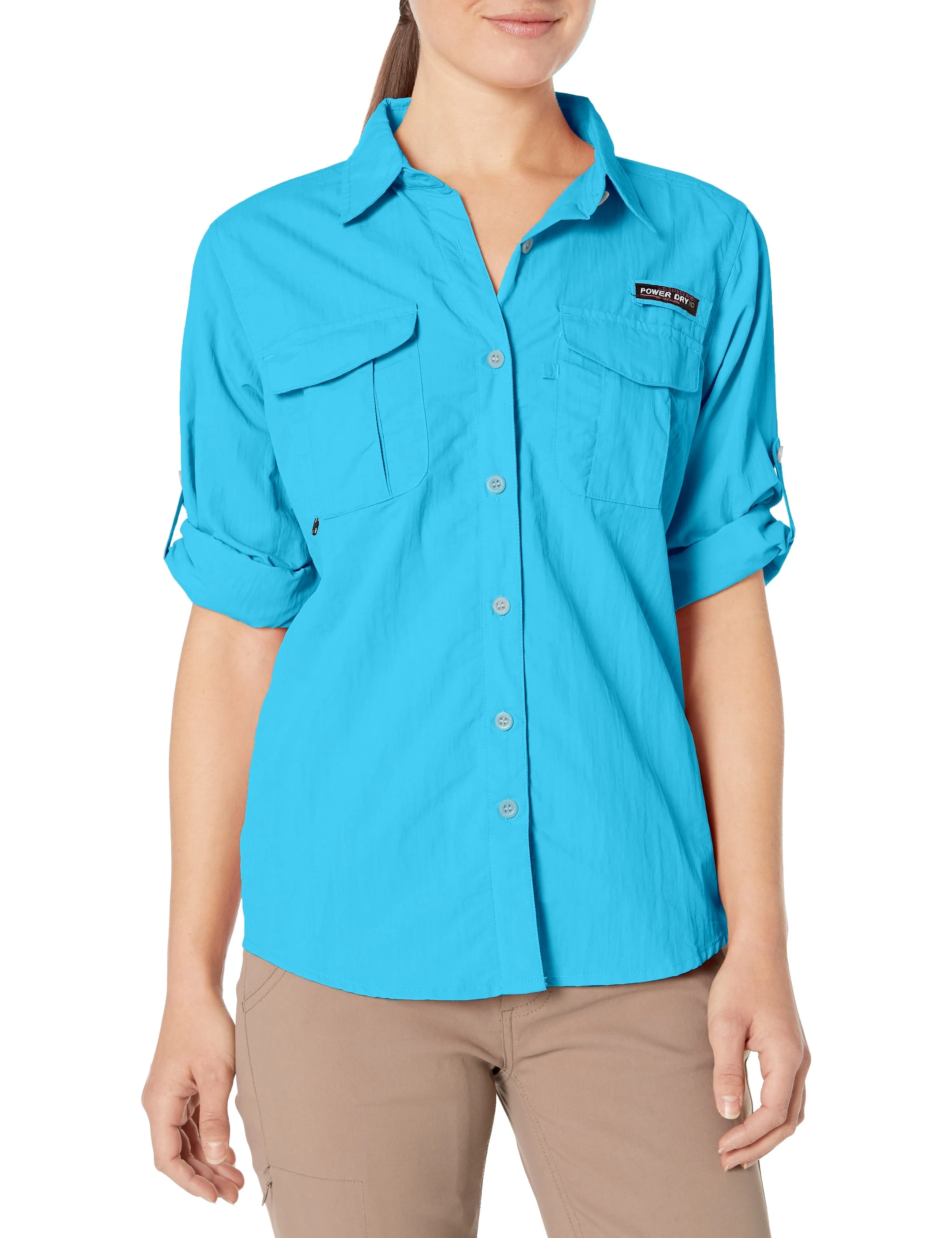 Women's UPF 50  UV Protection Long Sleeve Fishing Shirt